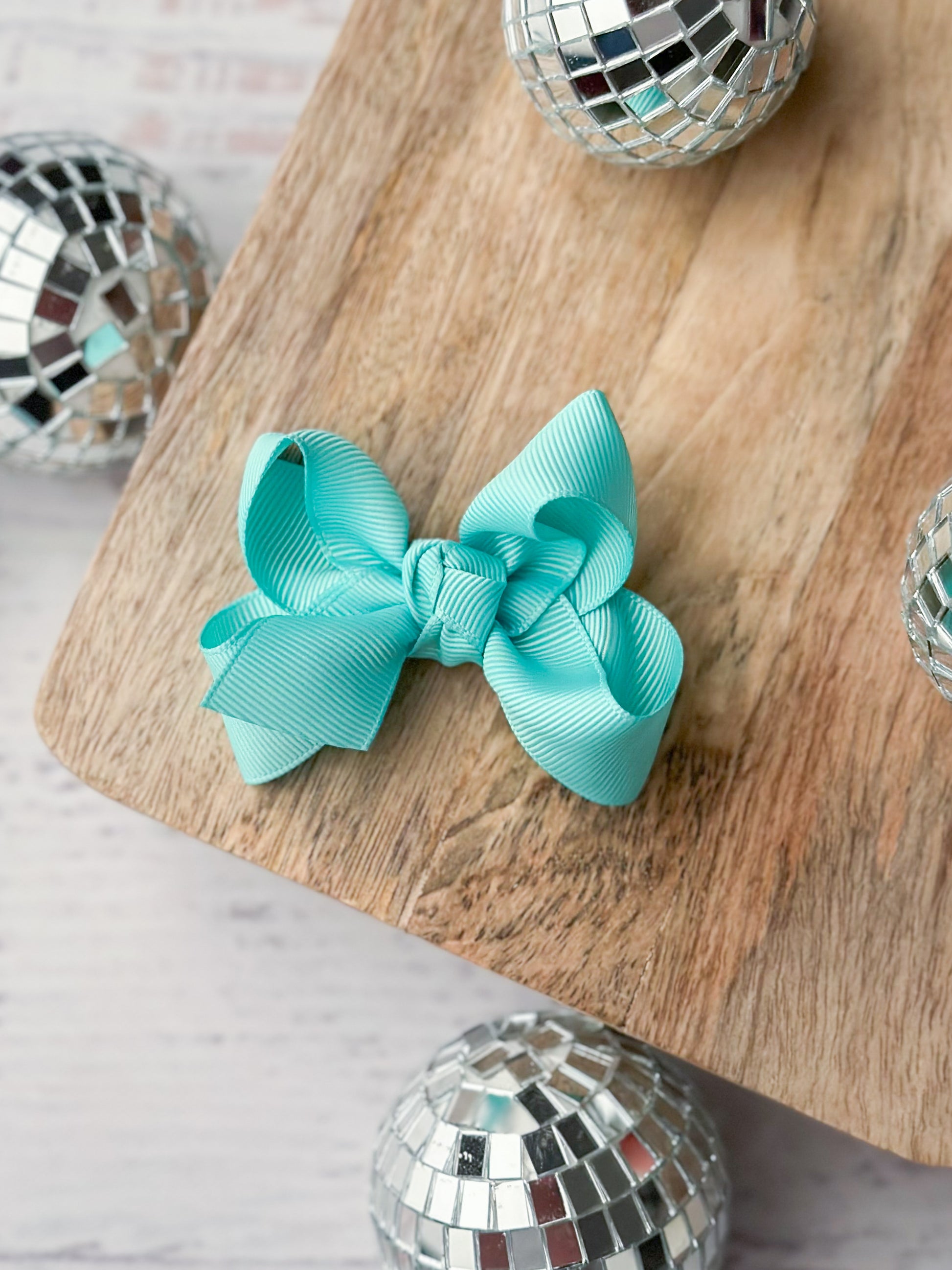 Aqua Original Grosgrain Hair Bow