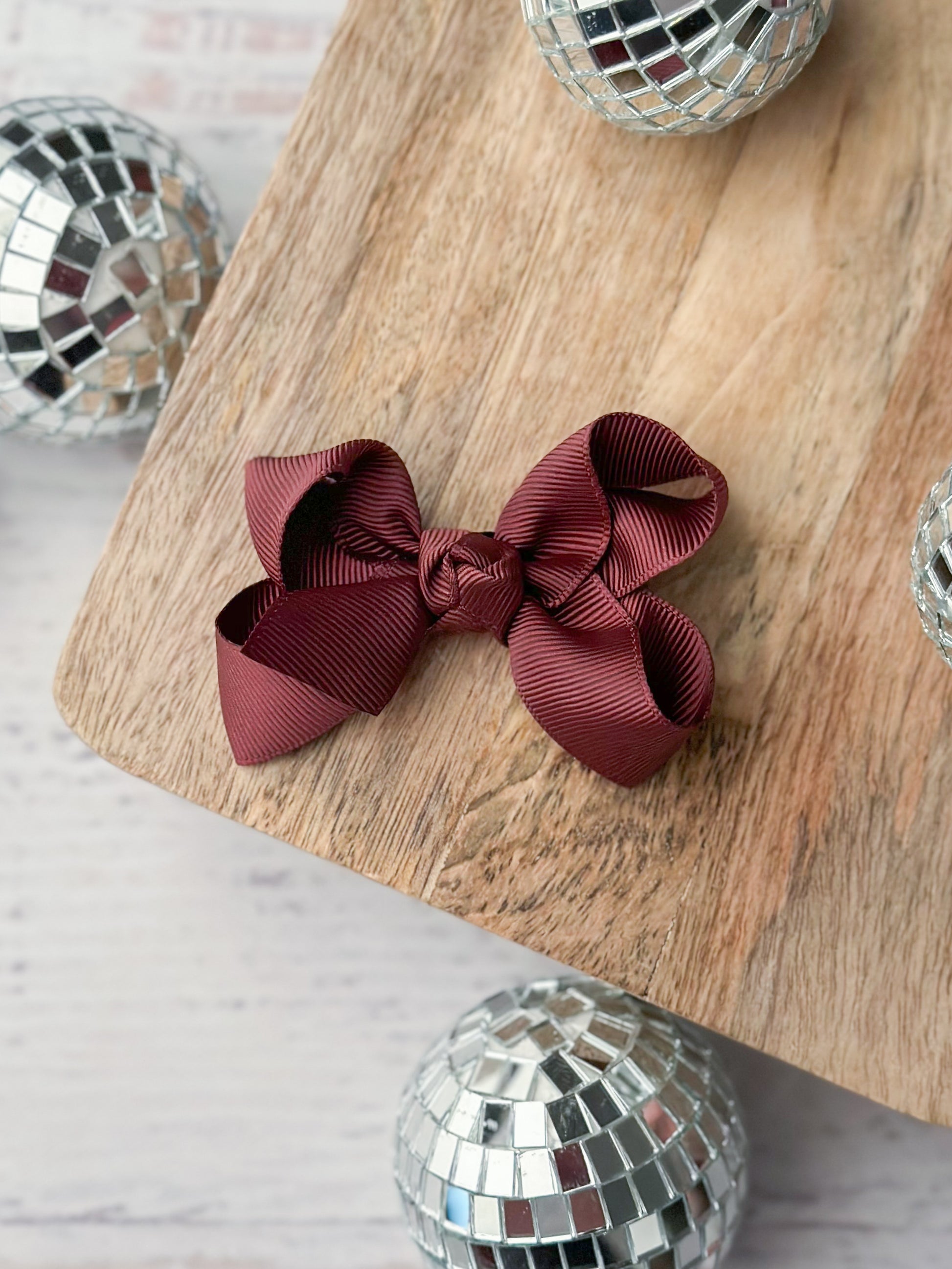 Brown Original Grosgrain Hair Bow