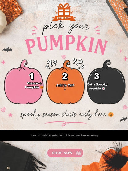 Pick A Halloween Mystery Pumpkin