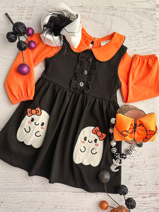 Cute boutique Halloween outfit 2025