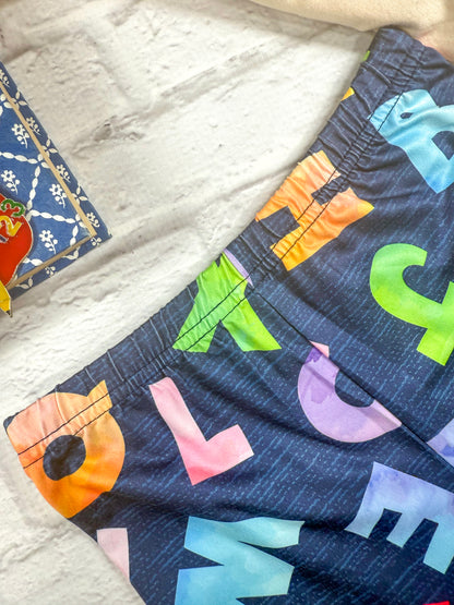 close up photo of waistband on leggings