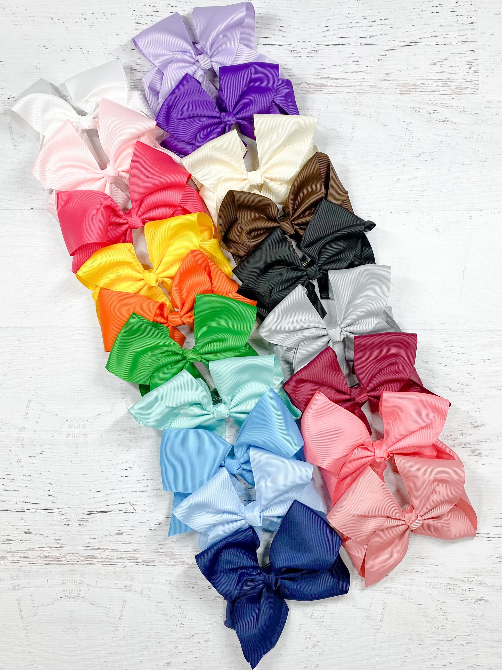 Big Bows - Texas Size Grosgrain Hair Bow ASSORTMENT