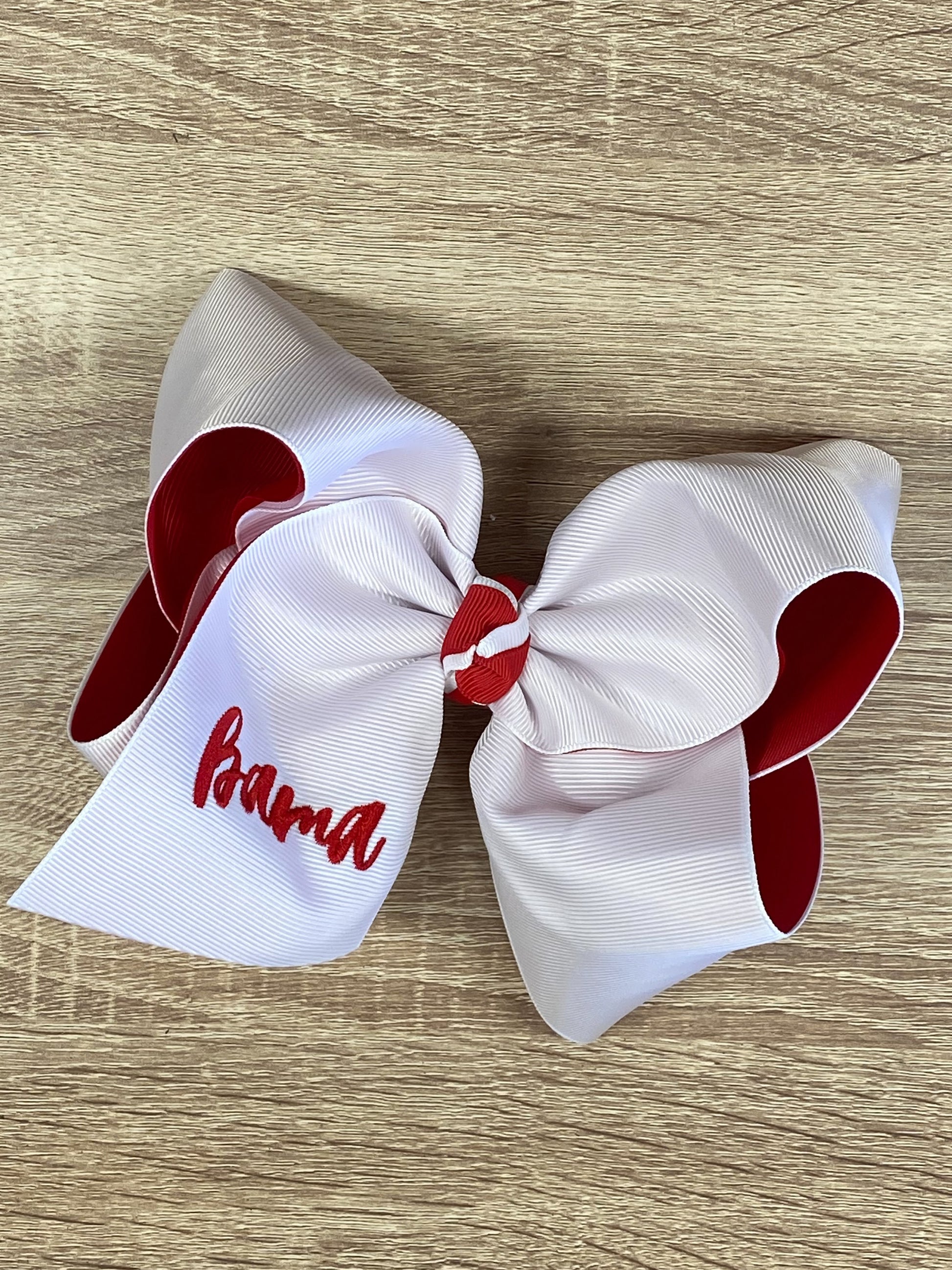 Bama Double Layer School Spirit Hair Bows