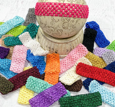 1.5" crochet headbands