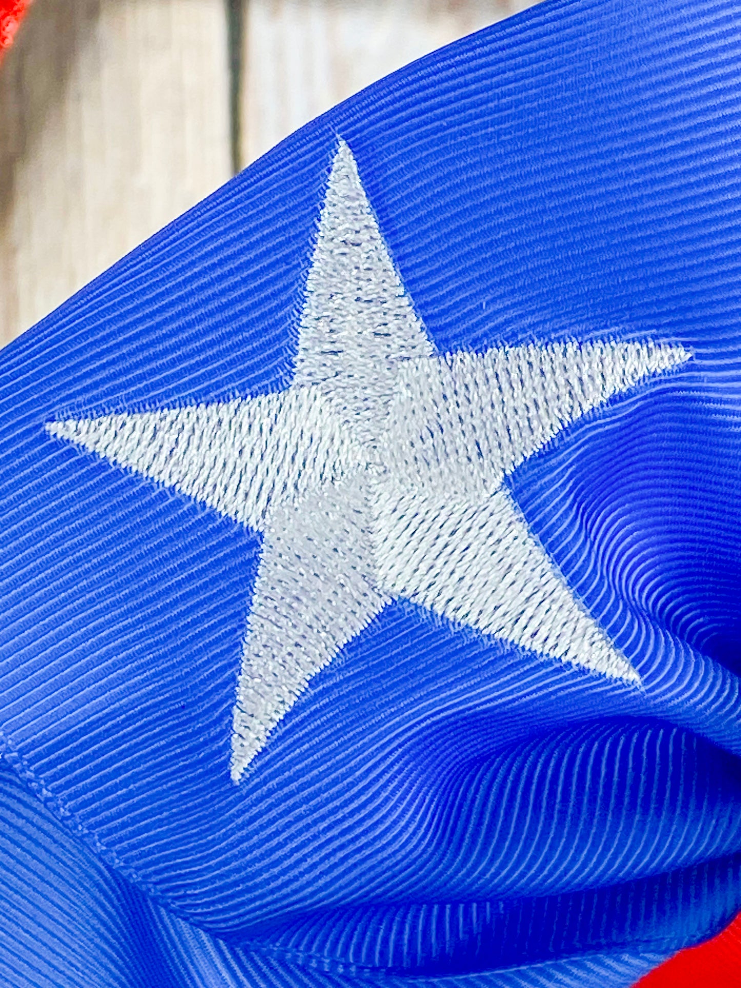 Embroidered Texas Star