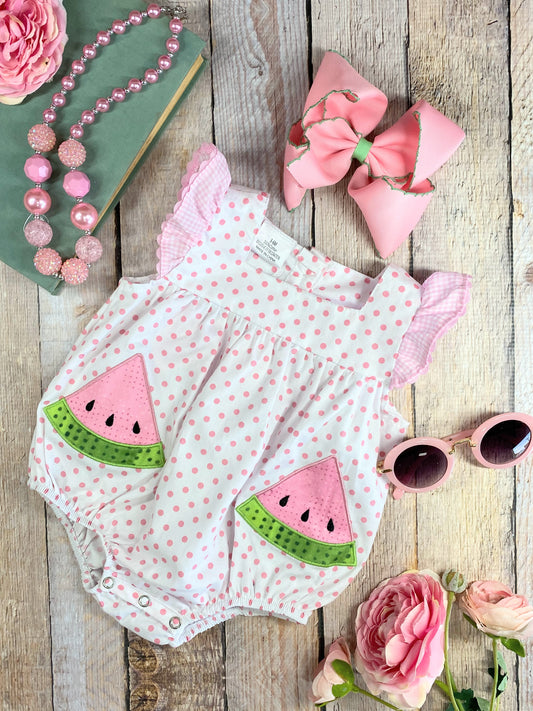 Watermelon & Polka Dots Infant Set