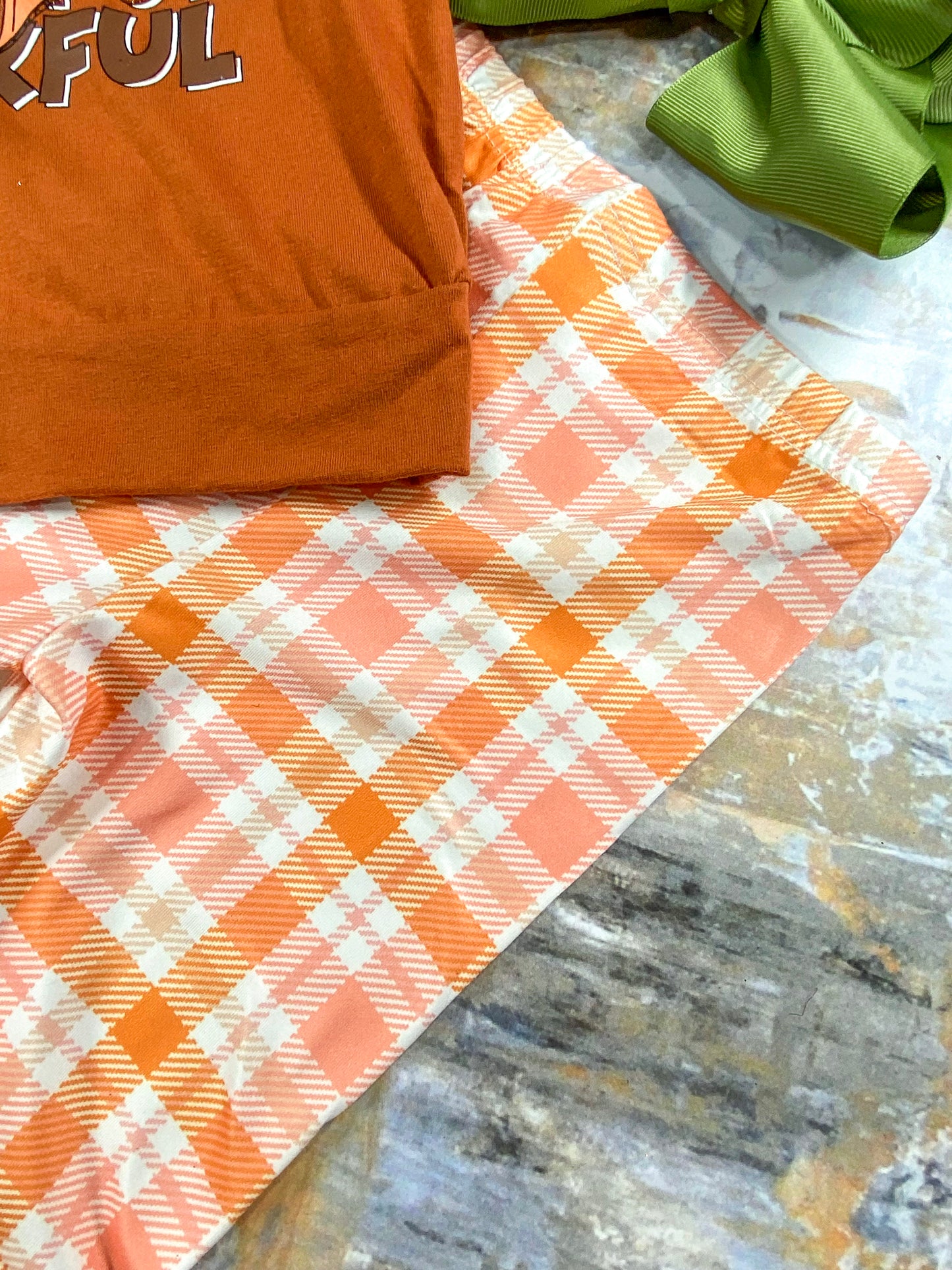 close up showing waistband on pants