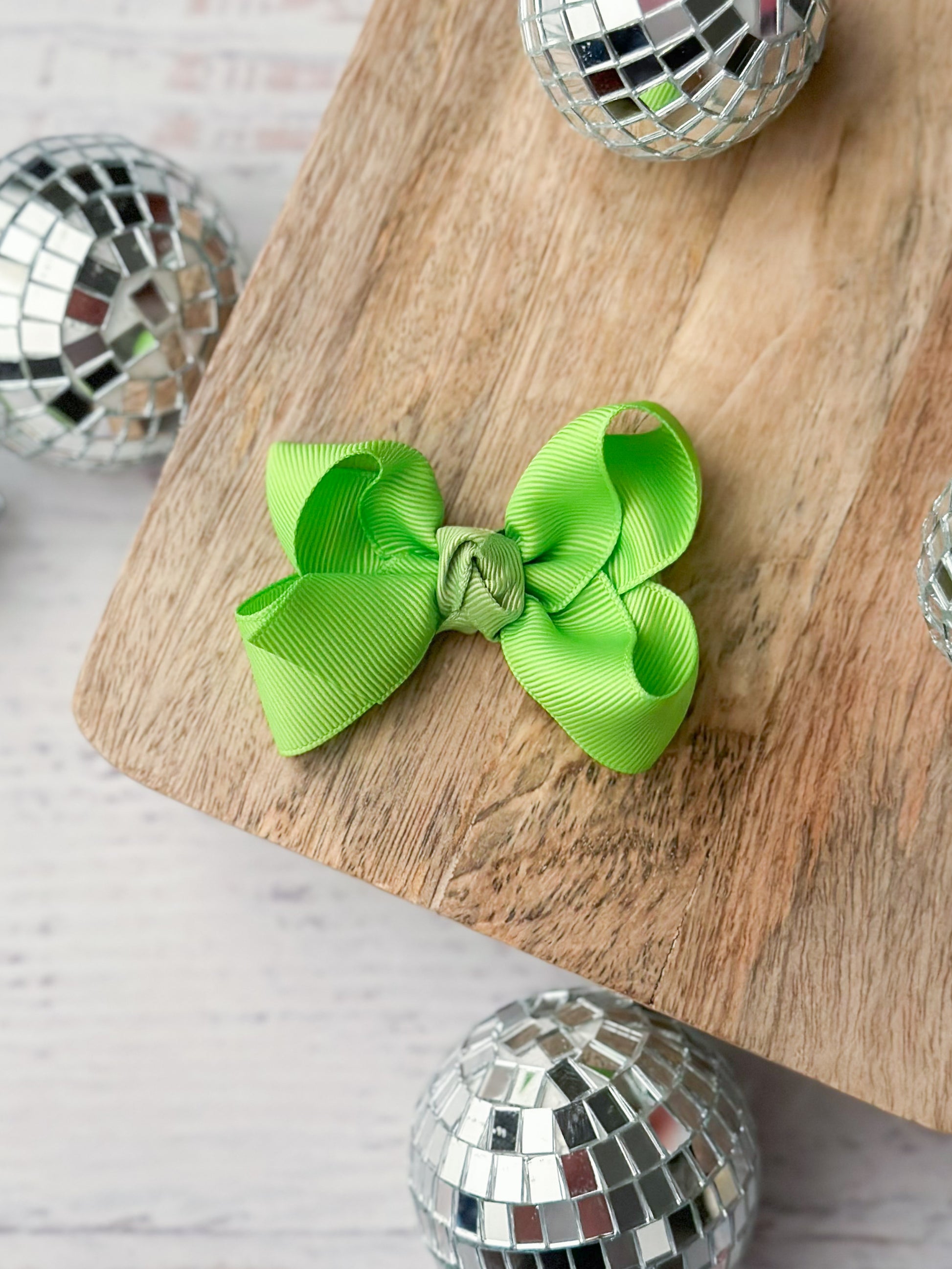 Lime Green Original Grosgrain Hair Bow