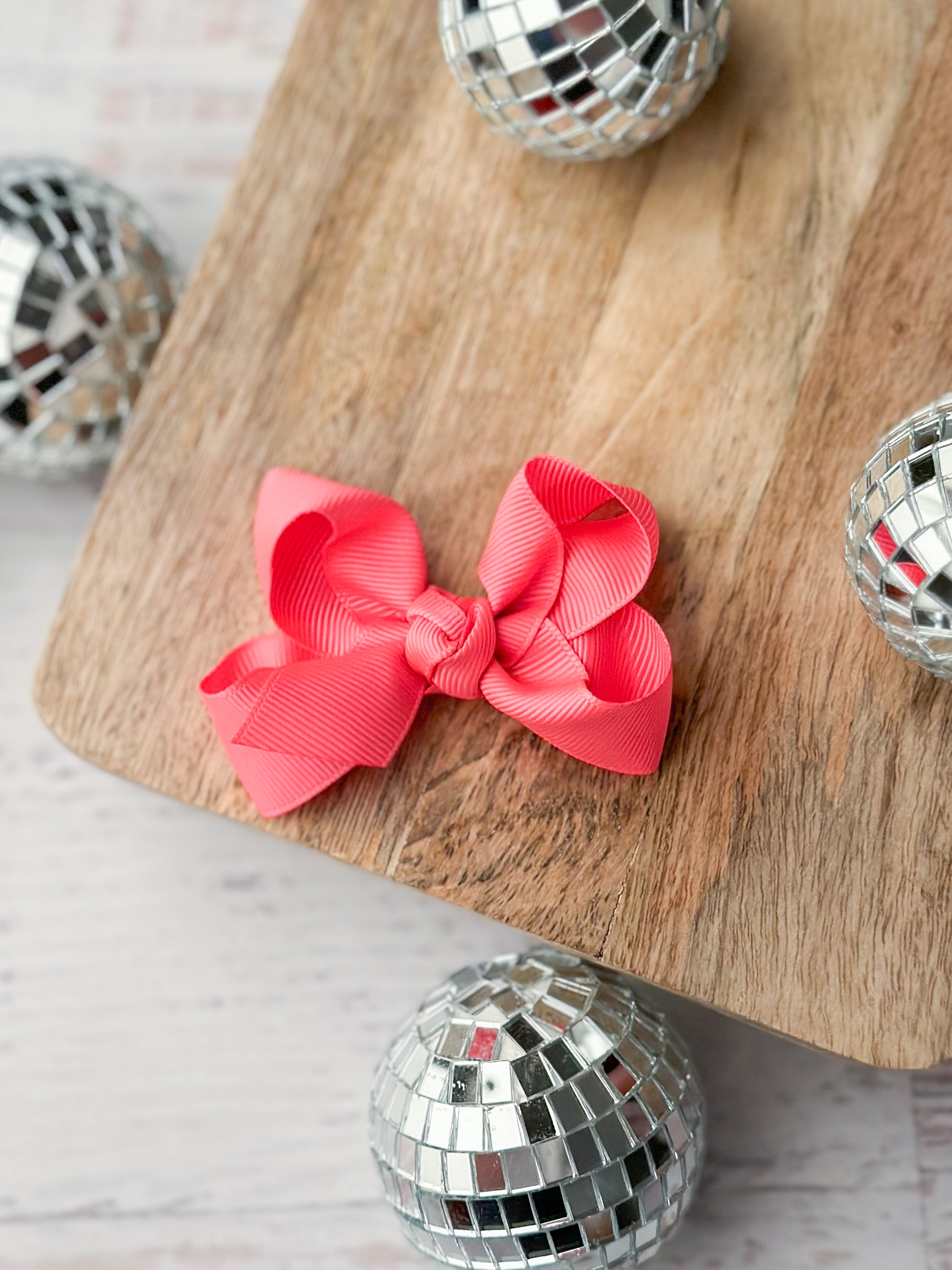 Neon pink Original Grosgrain Hair Bow