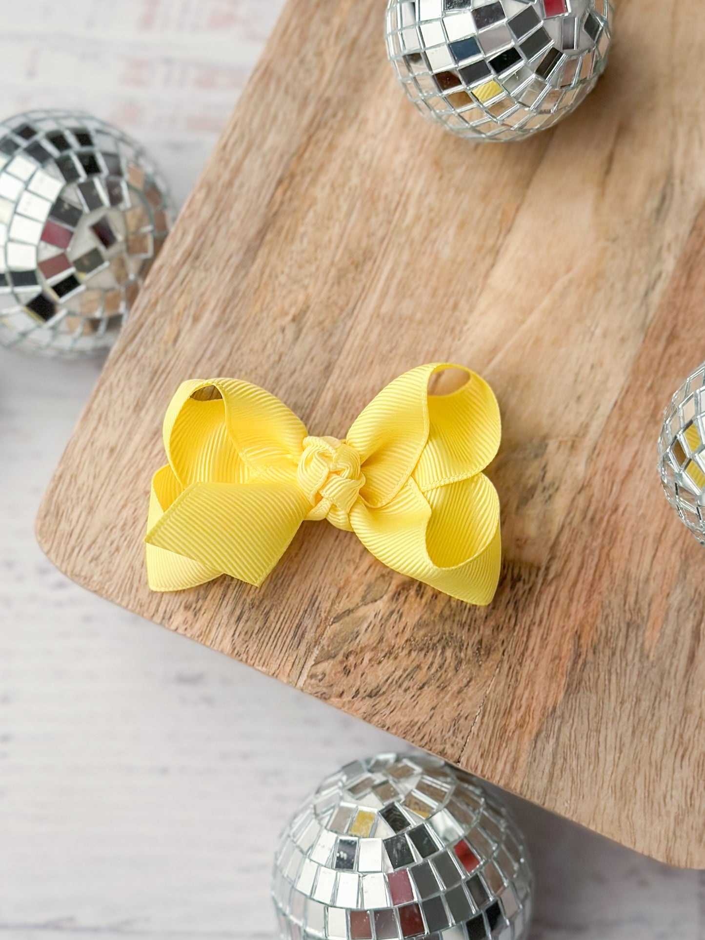 Yellow Original Grosgrain Hair Bow