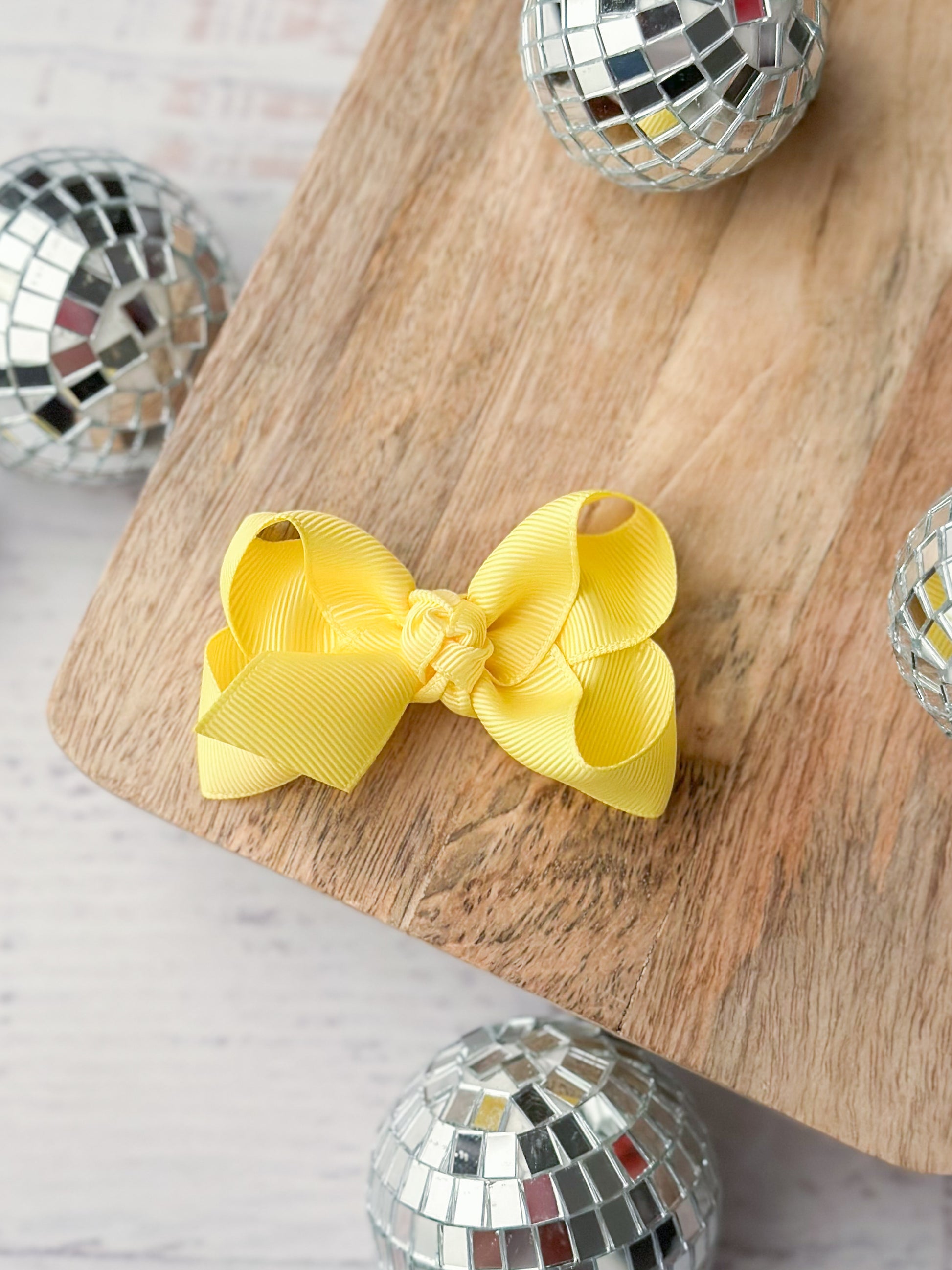 Yellow Original Grosgrain Hair Bow