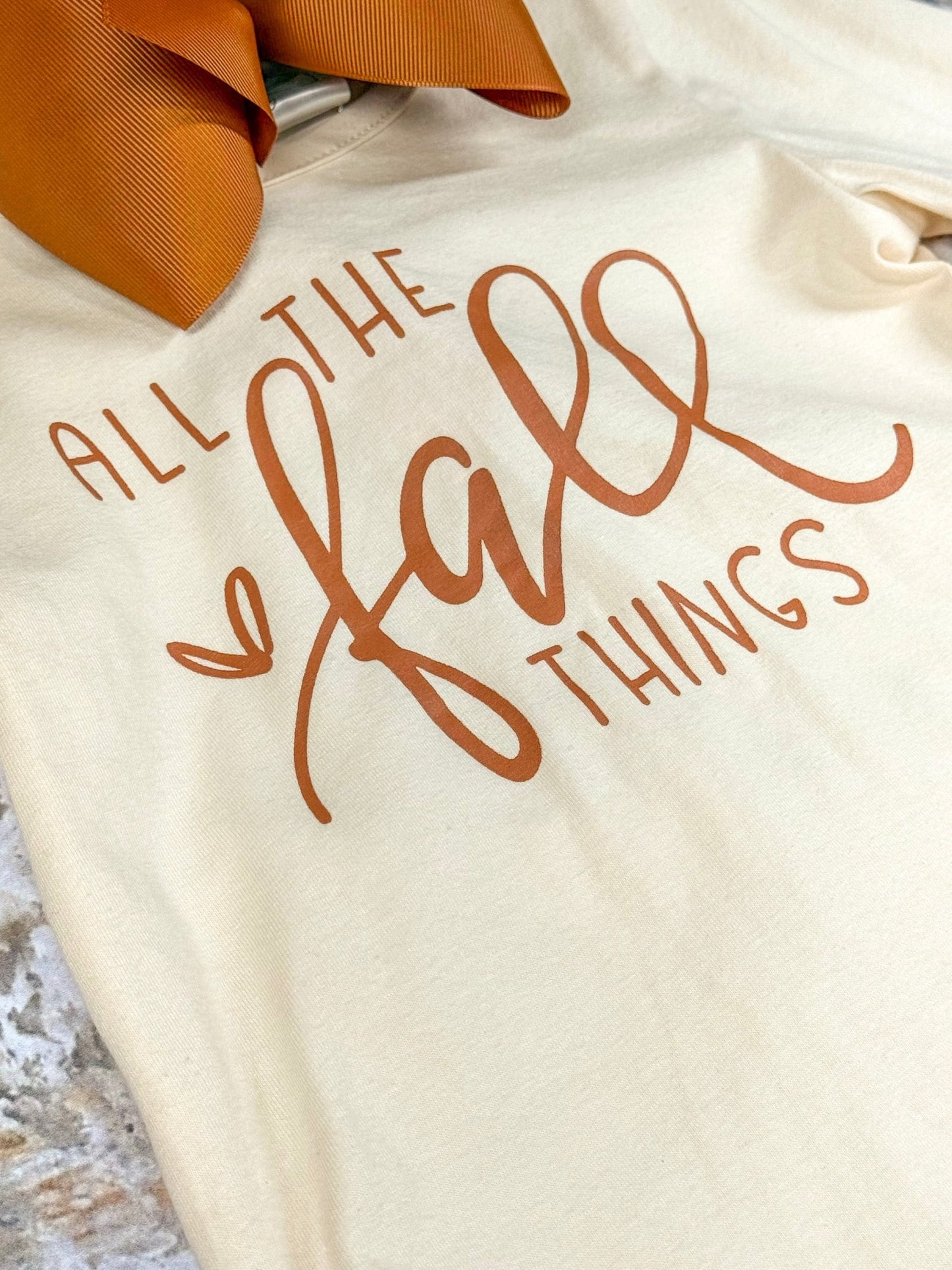 close up of the front of the shirt