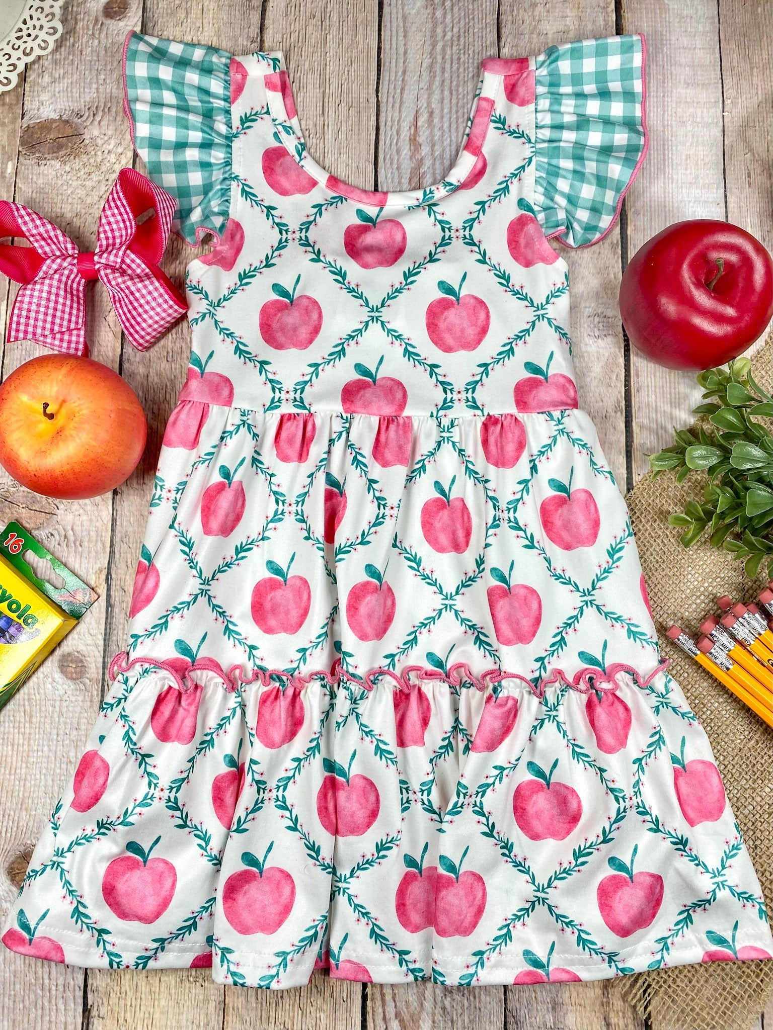 Girls Apple Orchard Dress