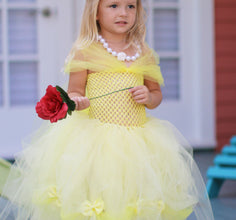Unlined 8" Tutu top shown using to make a DIY Princess Tutu Dress on model