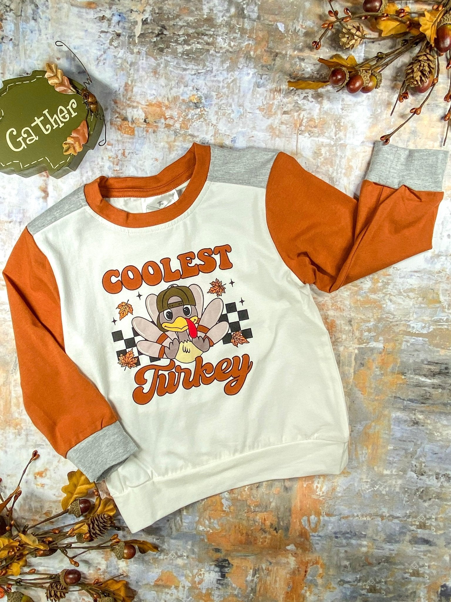 Coolest Turkey Boy's Long Sleeve