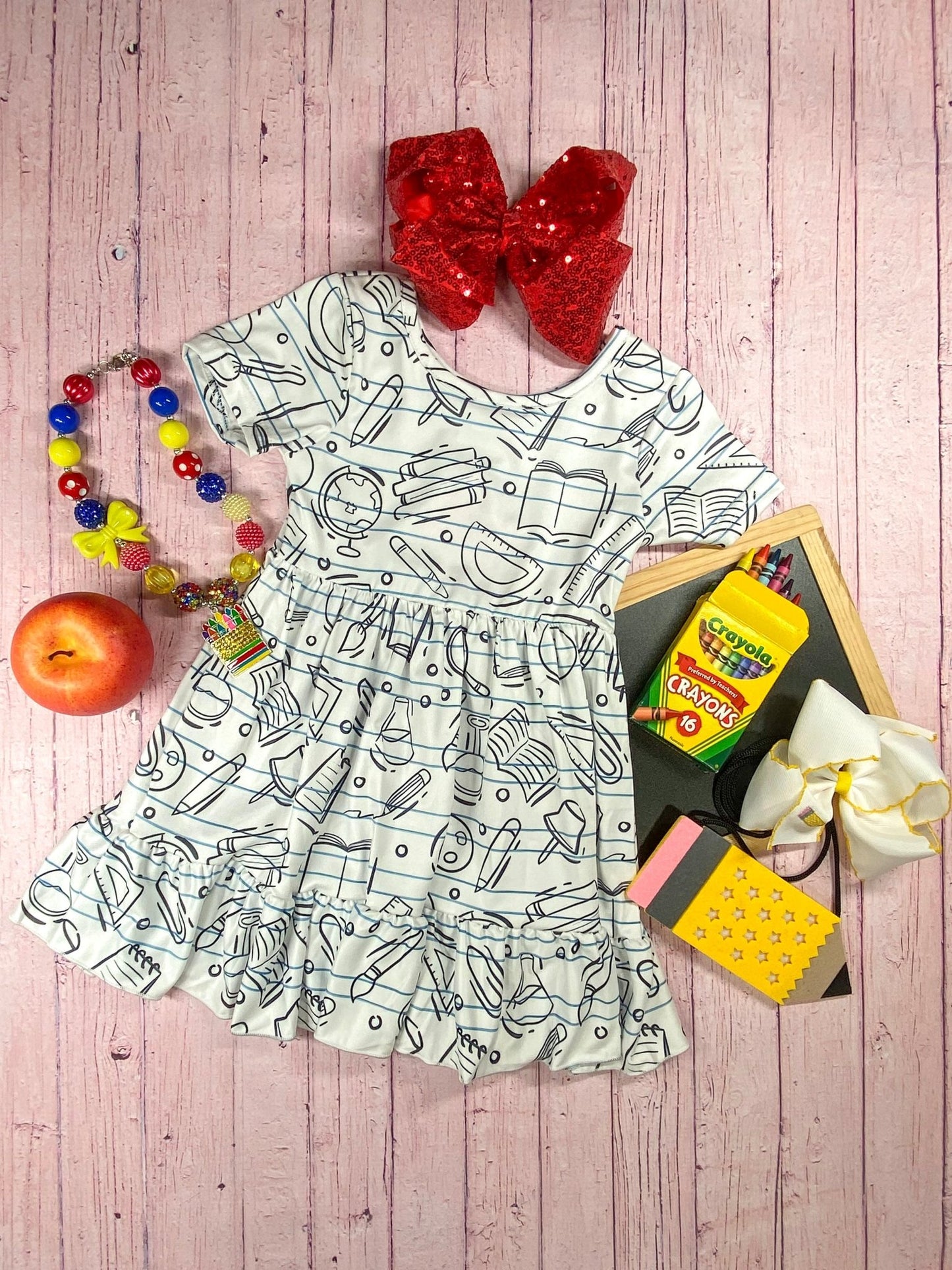 Doodling & Daydreaming Twirl Dress