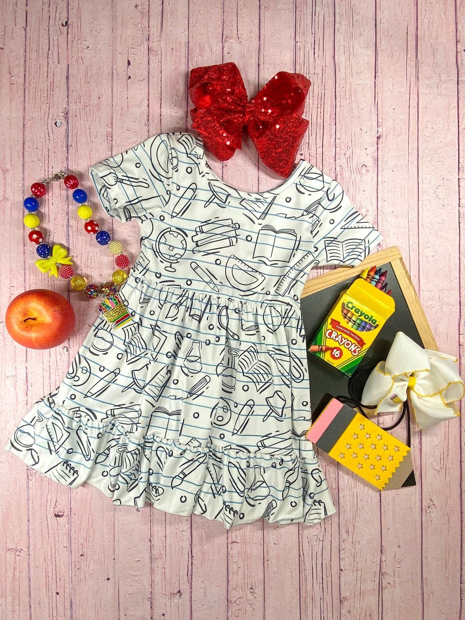 Doodling & Daydreaming Twirl Dress