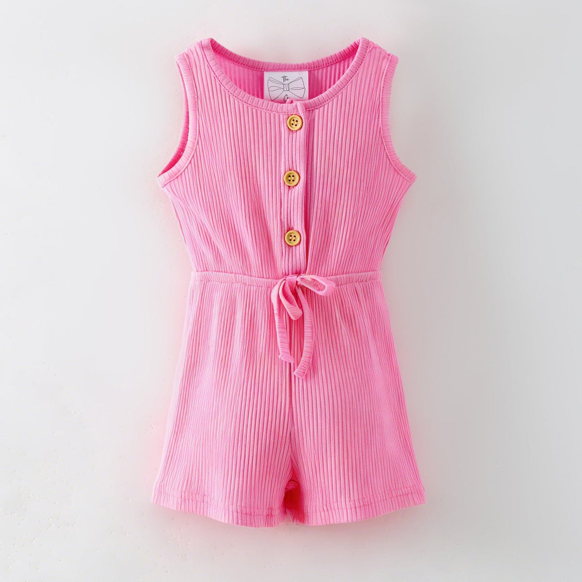 Classic Ribbed Cotton Romper | Baby Romper – The Hair Bow Company