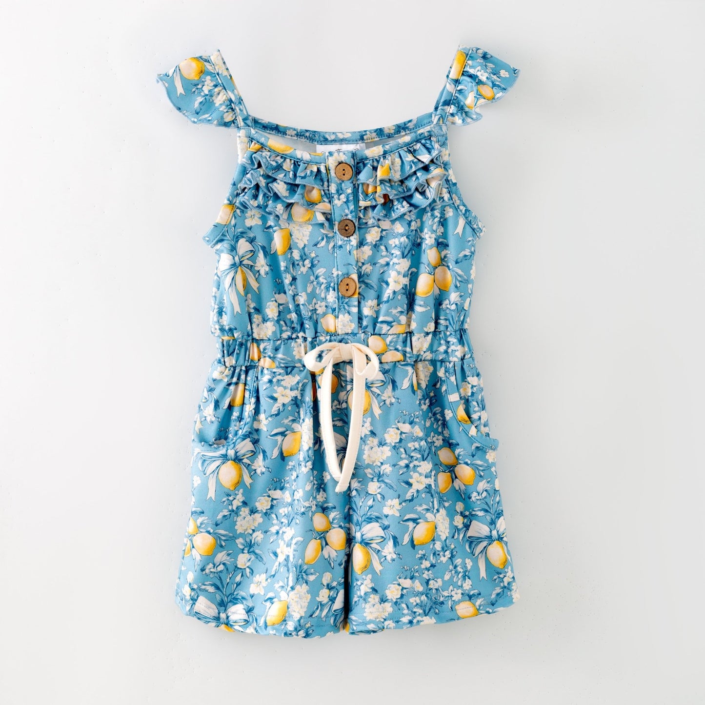 Lemon Grove Girls Romper girls boutique outfit set from The Hair Bow Company
