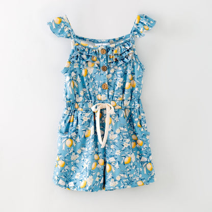 Lemon Grove Girls Romper girls boutique outfit set from The Hair Bow Company
