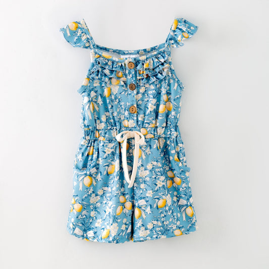 Lemon Grove Girls Romper girls boutique outfit set from The Hair Bow Company

