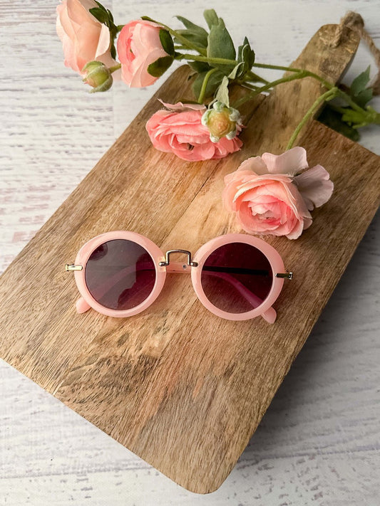 Light pink sunglasses for girls