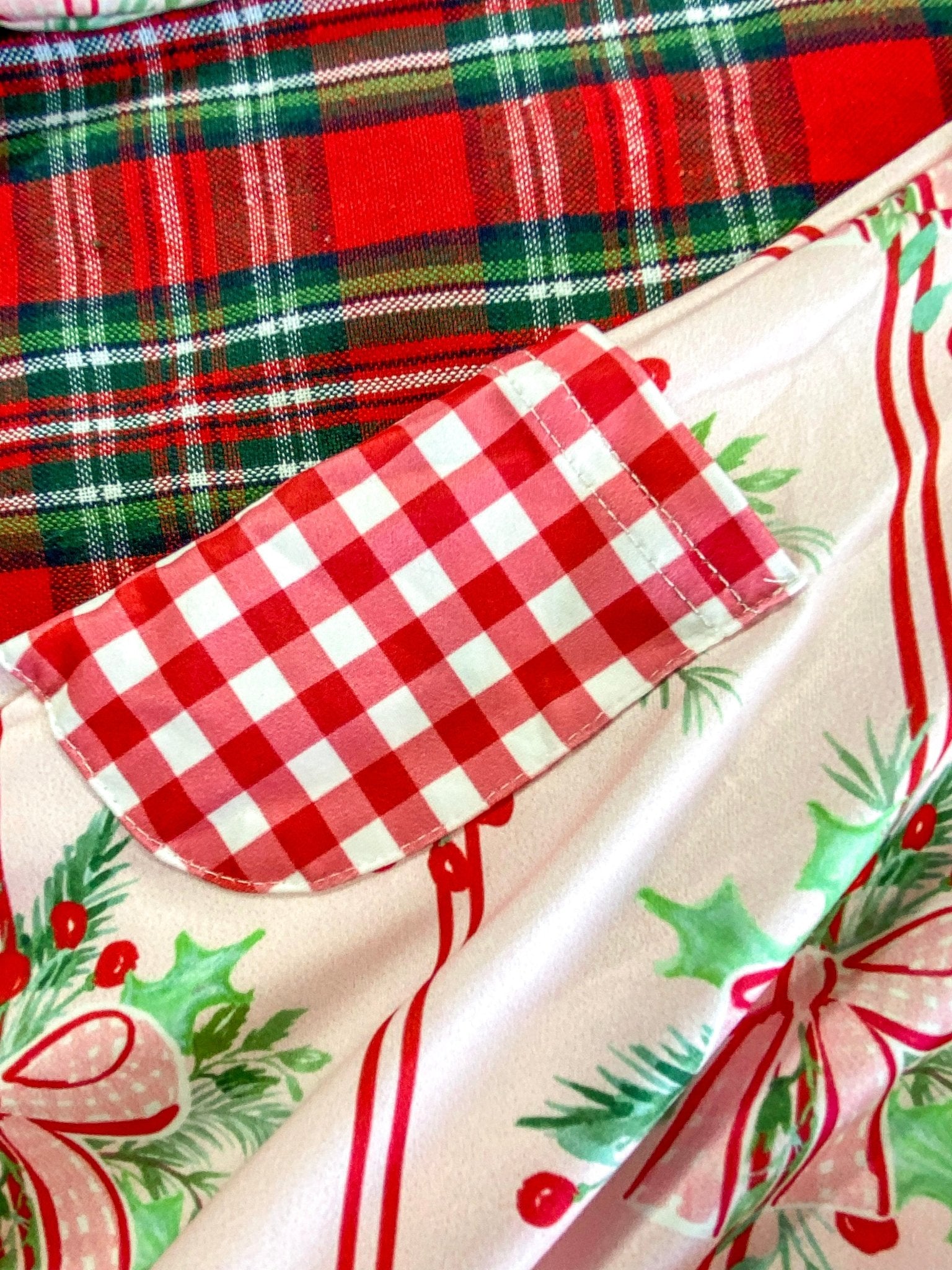 Close up of pocket on dress