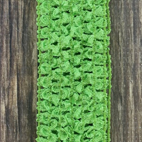 Neon Green Individual Crochet 1.5" Headband