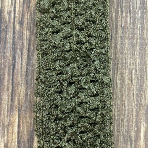 Olive Individual Crochet 1.5" Headband