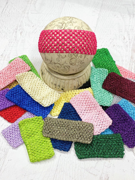 2.75" crochet headbands