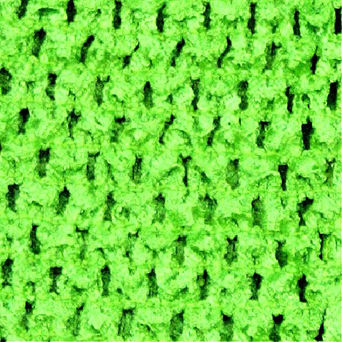 Neon Green Individual Crochet 2.75" Headband