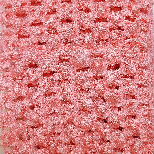 Coral Individual Crochet 2.75" Headband