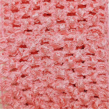 Coral Individual Crochet 2.75" Headband