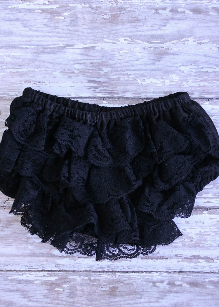 black lace diaper cover