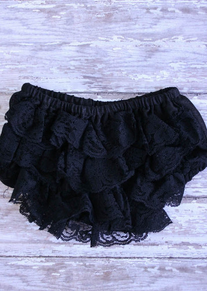 black lace diaper cover