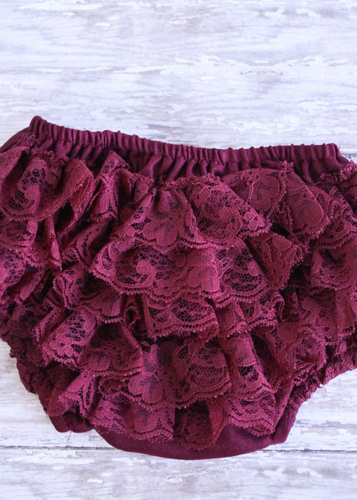 maroon diaper cover