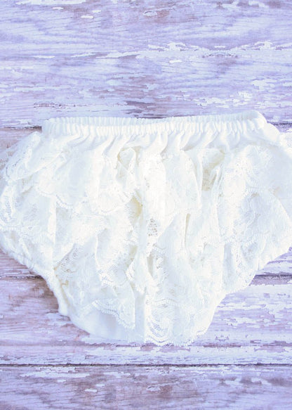white lace diaper cover