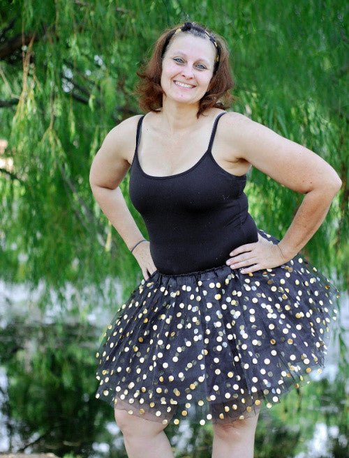 Black plus size tutu