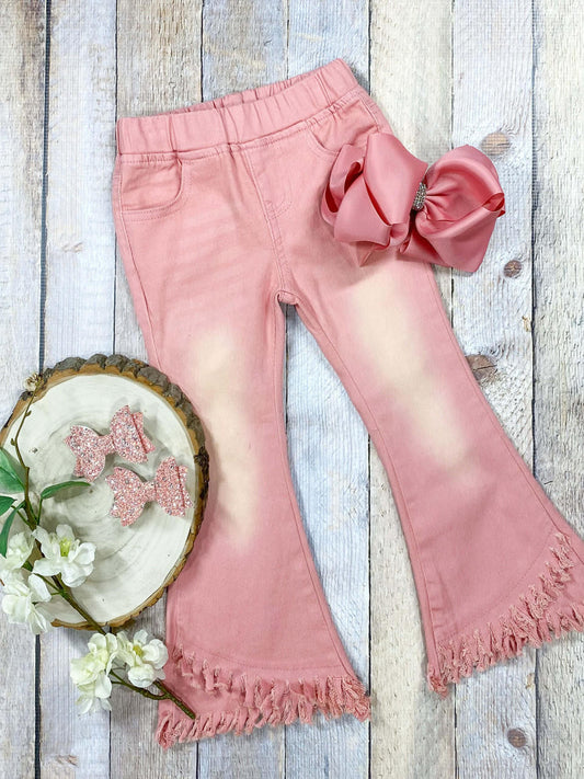 Light Pink Denim Jeans 
