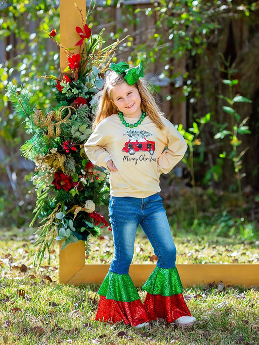 Feliz árbol de Navidad Hauler Top