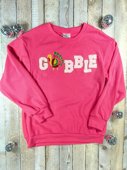 Women's gobble chenille sweatshirt