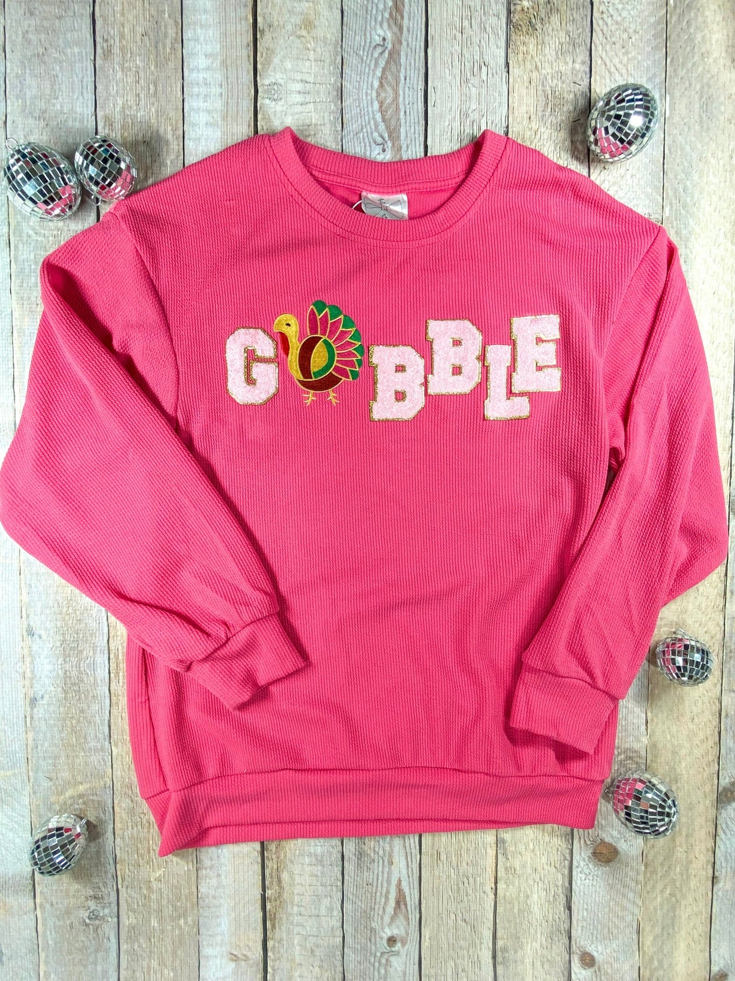 Womens Gobble Chenille Sweatshirt