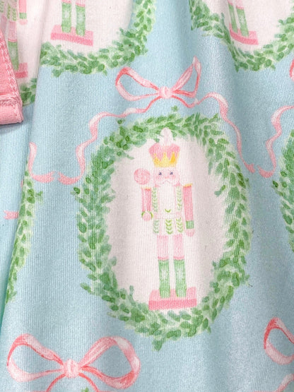 close up of nutcracker patttern