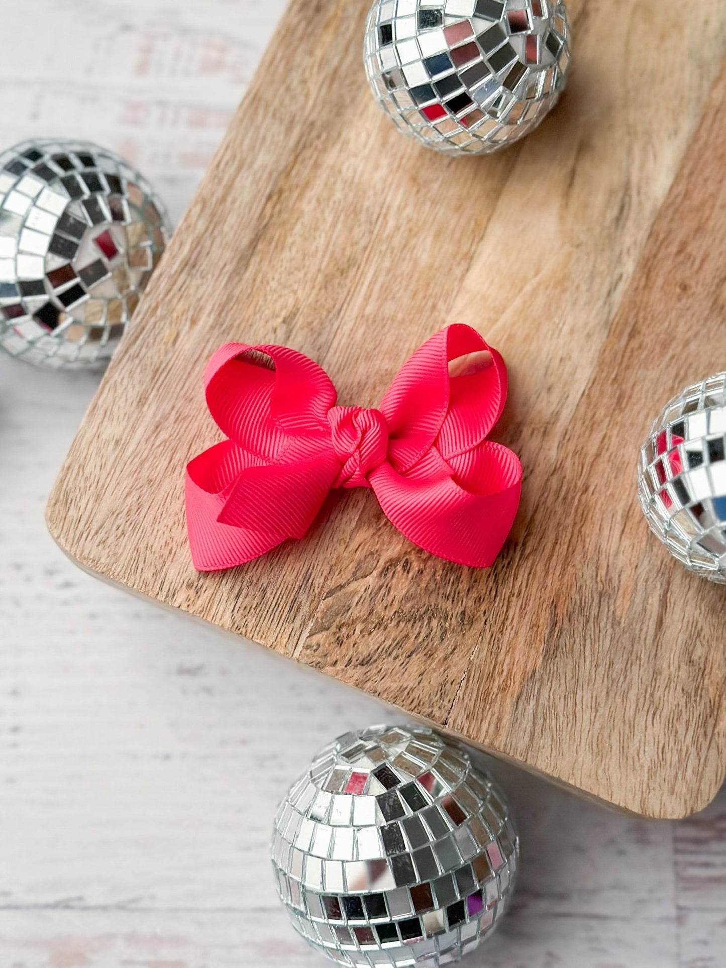 hot pink Original Grosgrain Hair Bow