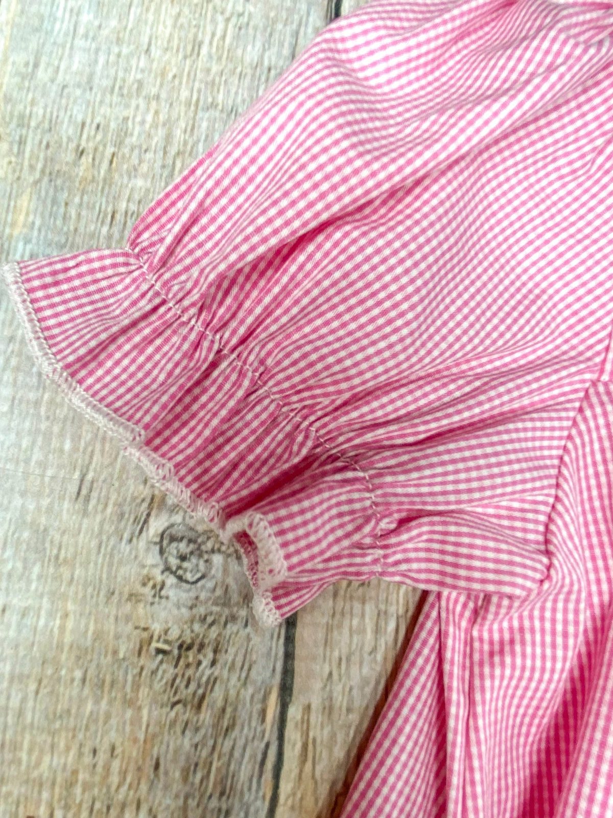 Close-up of the sleeve cuff