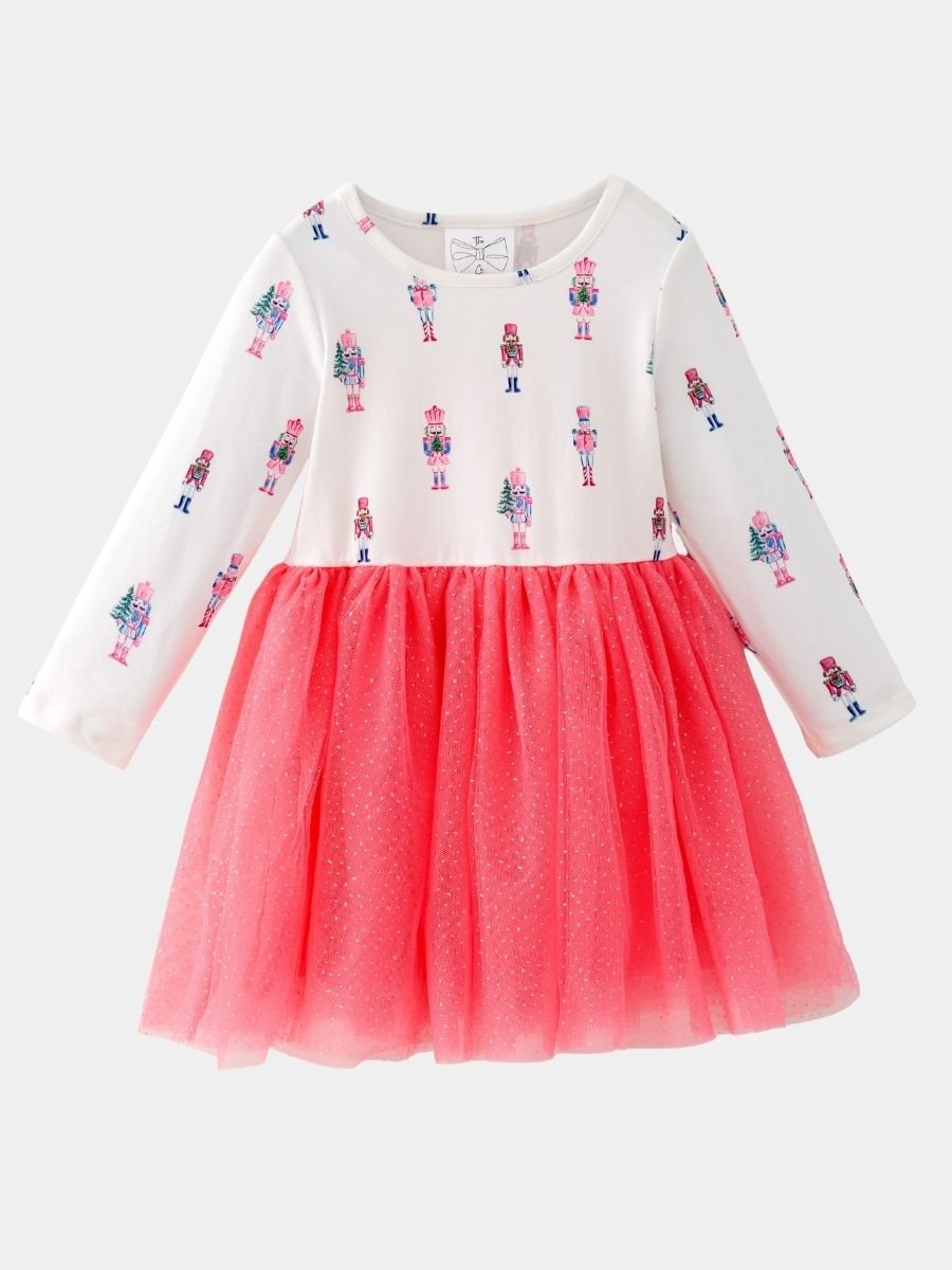 Pink Nutcracker Christmas Tutu Dress 10y
