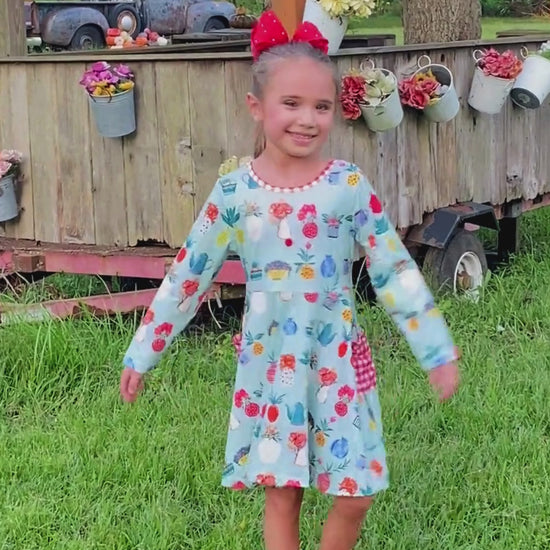 in the garden twirl dress 