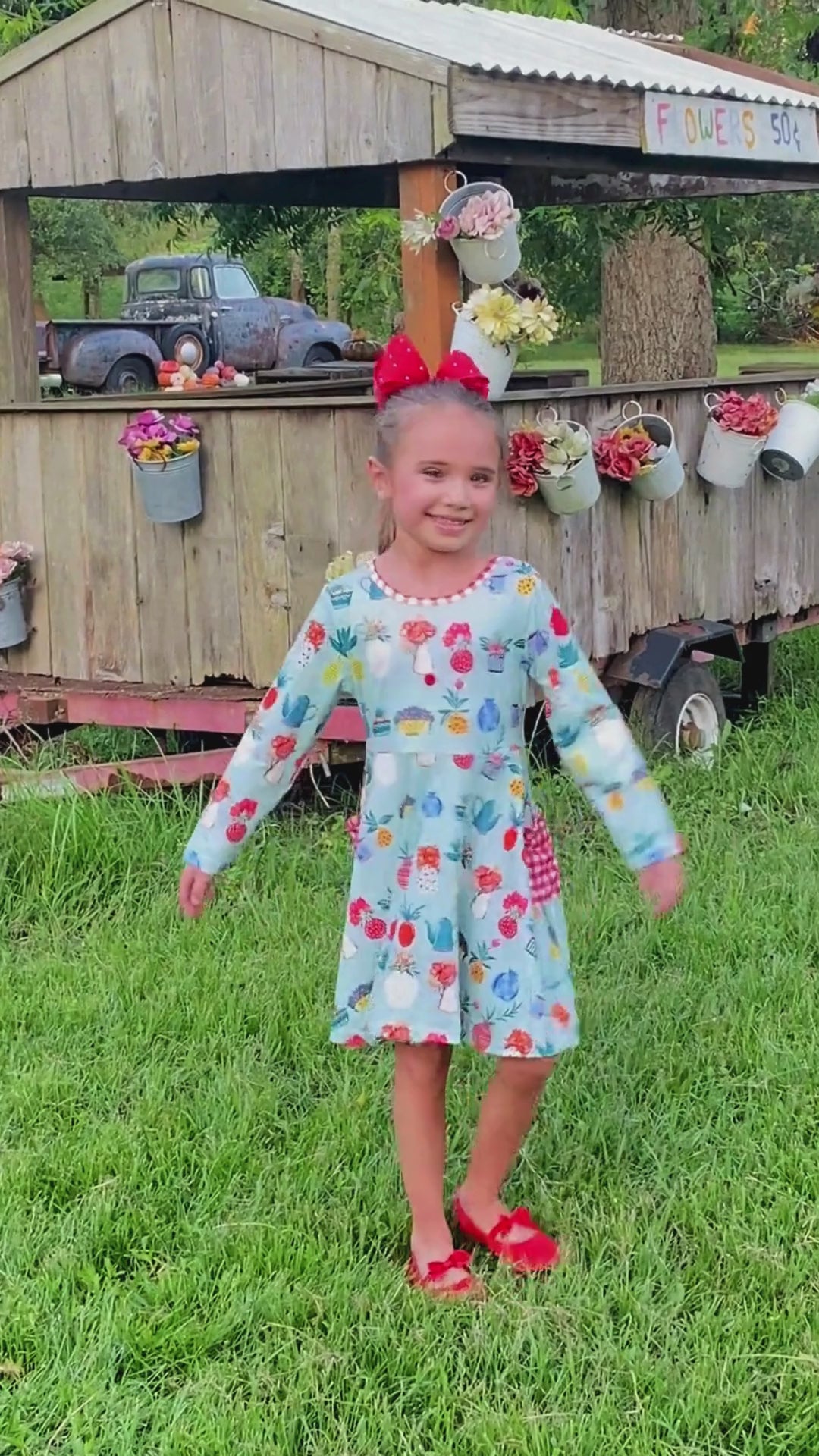 in the garden twirl dress 
