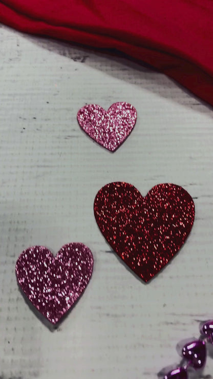 video hf close up of valentines day outfit