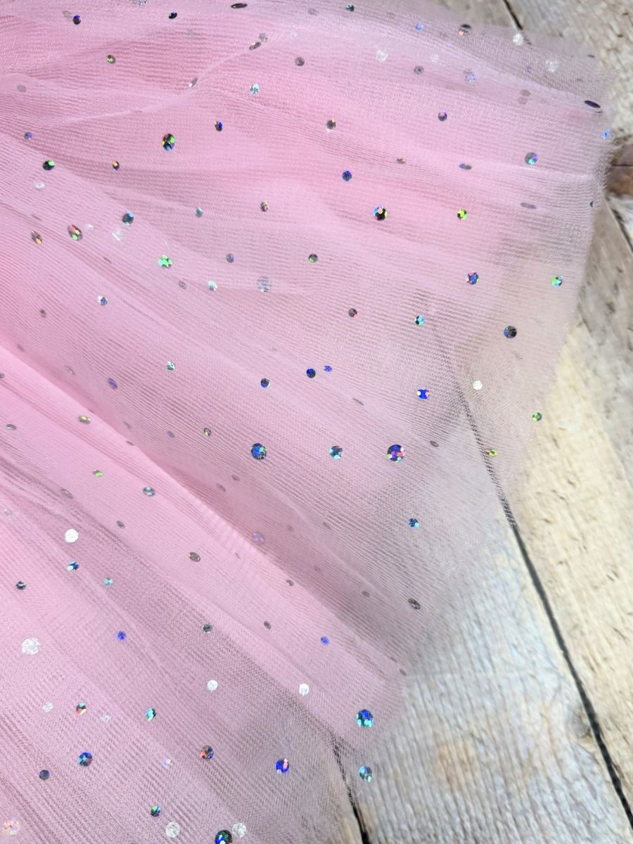 sparkle tutu tulle up close